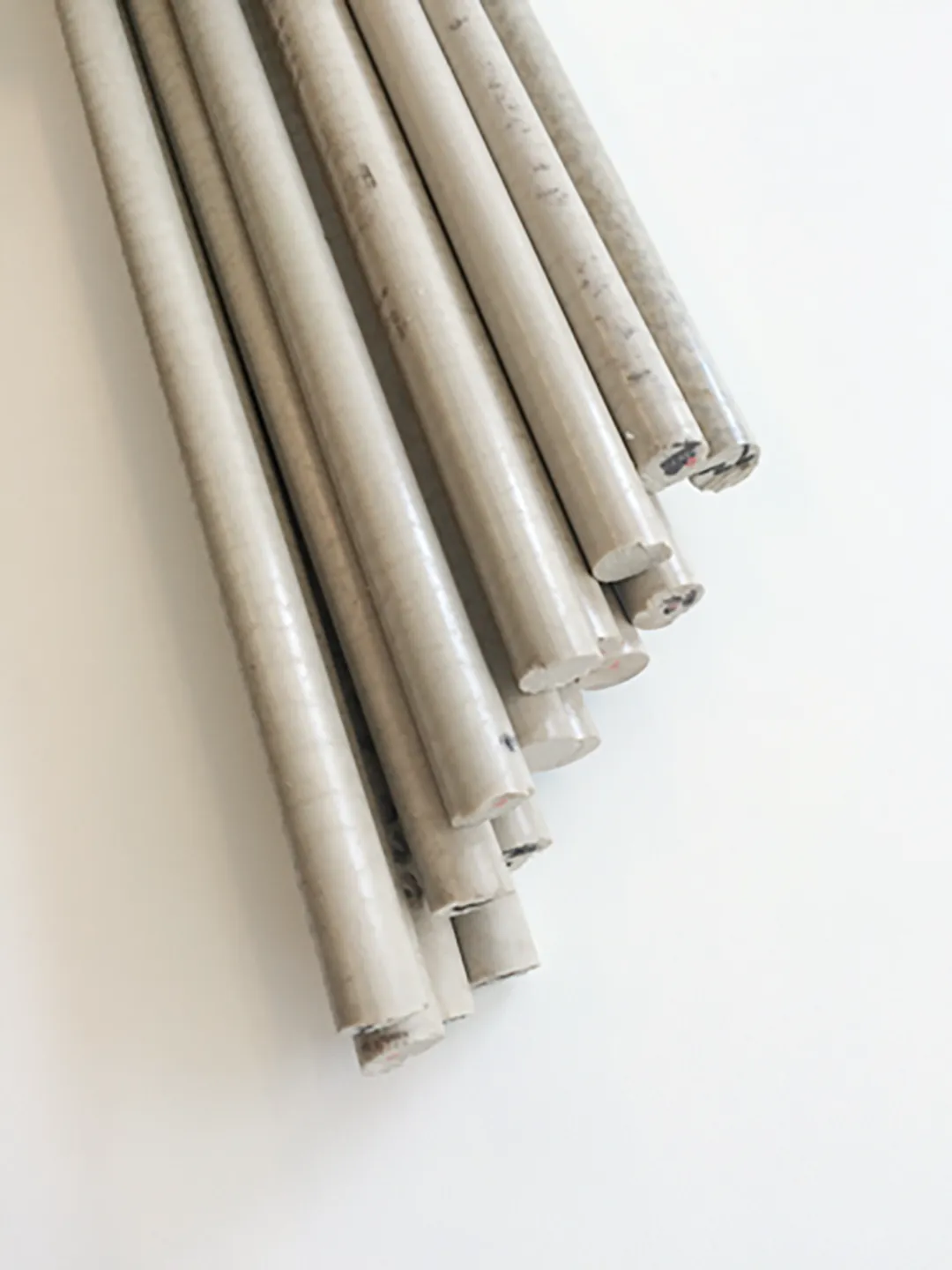 A bunch of PEEK rods from BIEGLO GmbH