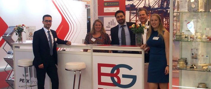 Staff at the Fakuma 2018 Exhibition. BIEGLO gmbH