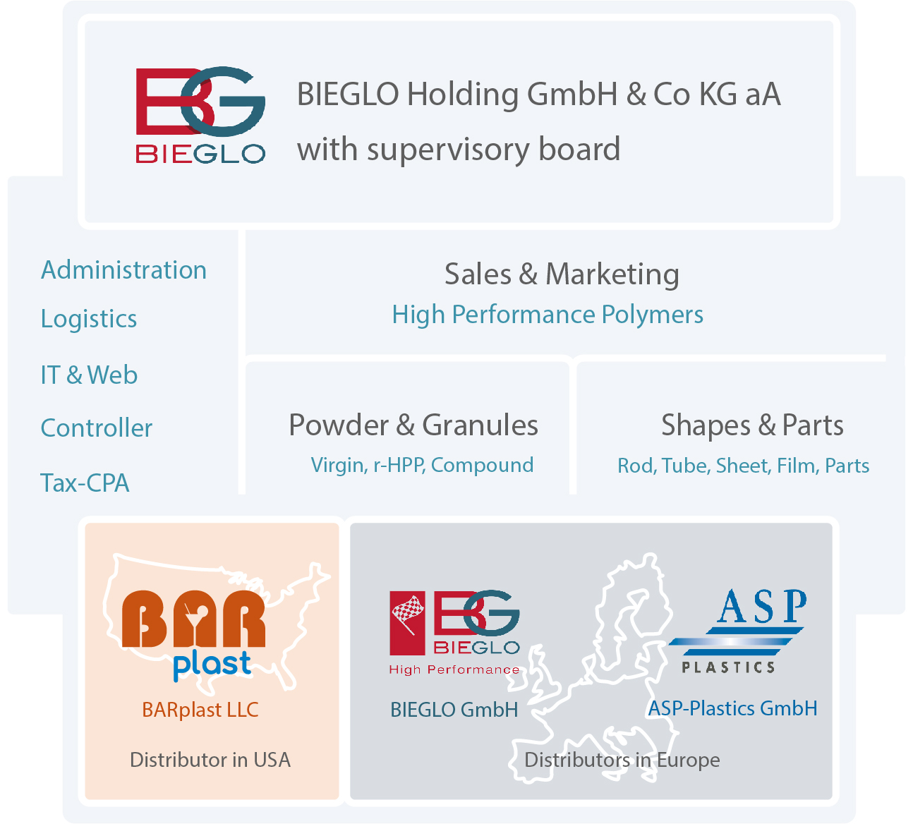 BIEGLO Organisation Company Structure January 2019