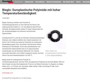 Press release Kunststoff web Daelim BIEGLO