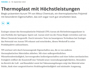 K-Zeitung reports Press Release 2023"