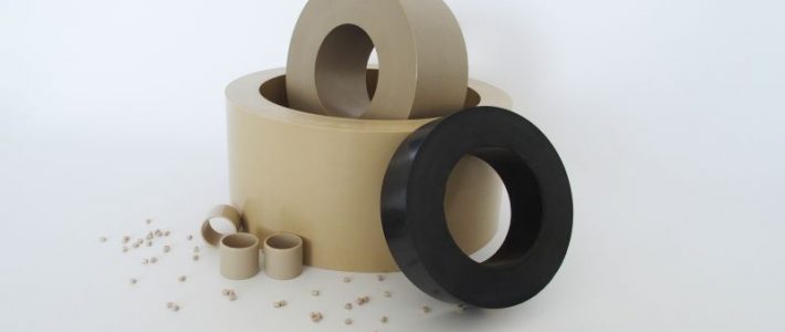 PEEK Semi-finished with additives Different sizes of PEEK Tubes from BIEGLO GmbH