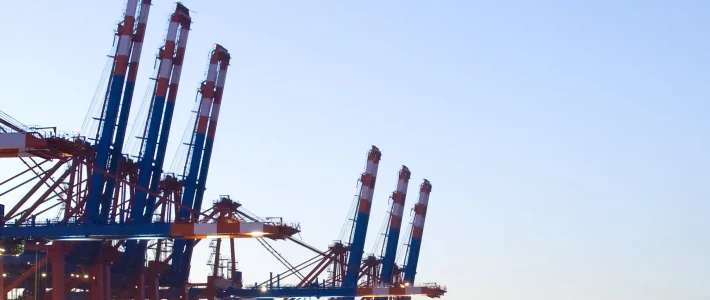 PEEK from a Safe Harbour Hamburg harbour port. BIEGLO GmbH