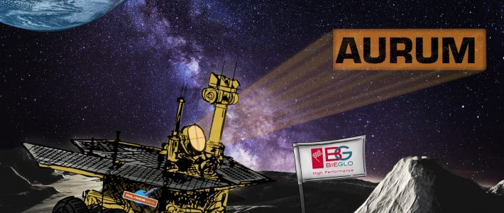 AURUM ™ ON THE MOON Space Project AURUM Moon thermoplastic polyimide. BIEGLO GmbH