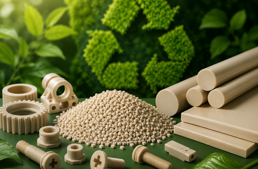Recycled PEEK offers a low-carbon and cost-effective alternative to virgin material!