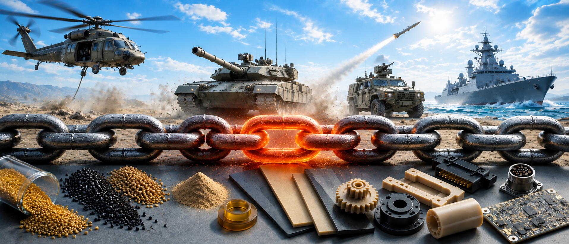 High Performance Polymers for resiliant Supply Chains