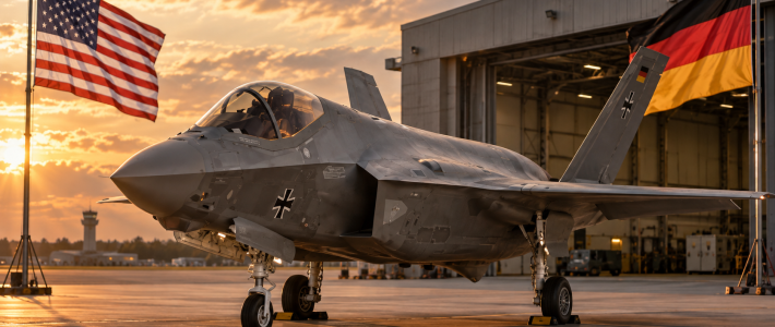 A special connection between BIEGLO and Germany’s first F-35