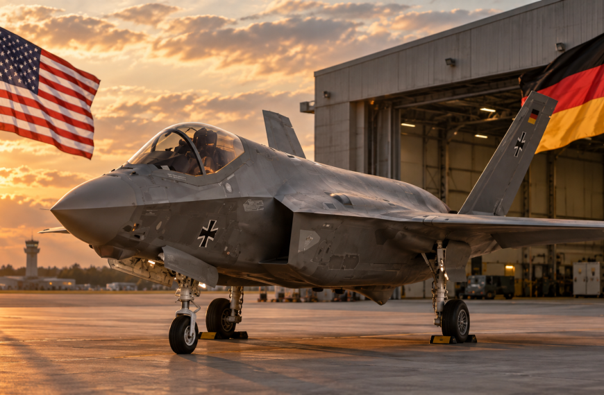 A special connection between BIEGLO and Germany’s first F-35