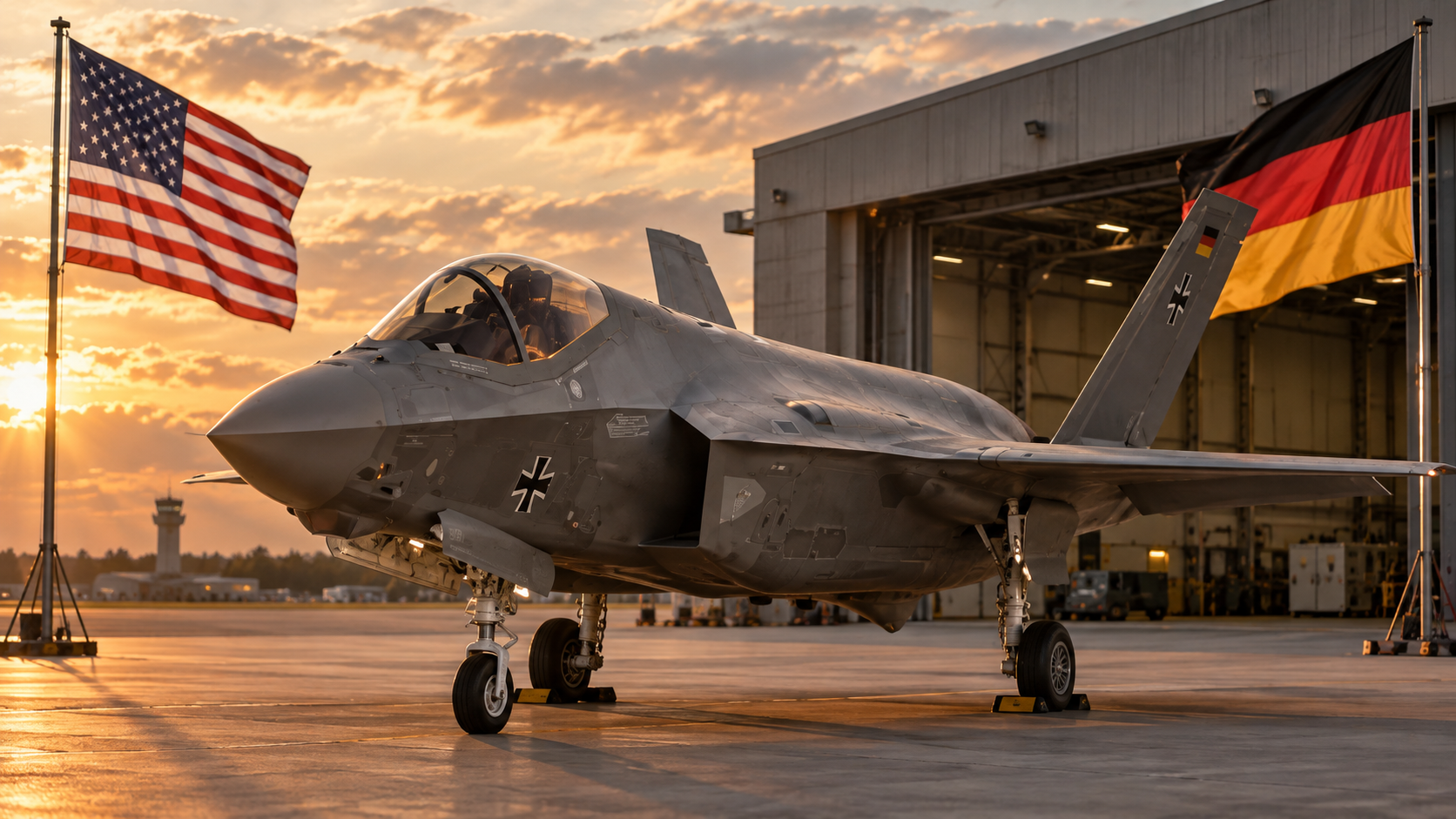 A special connection between BIEGLO and Germany’s first F-35